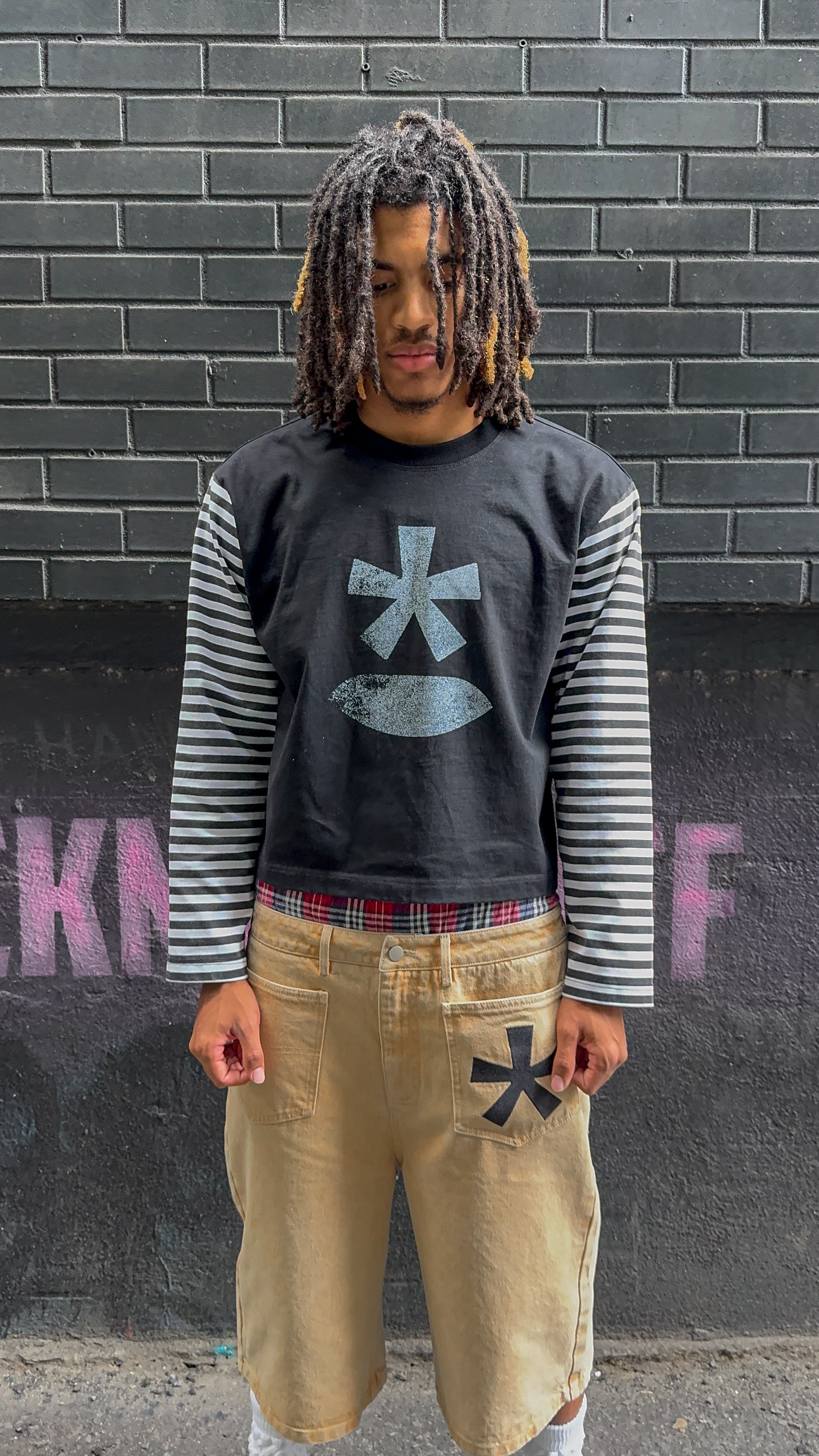 "Hidden Layers" Cropped Long Sleeve