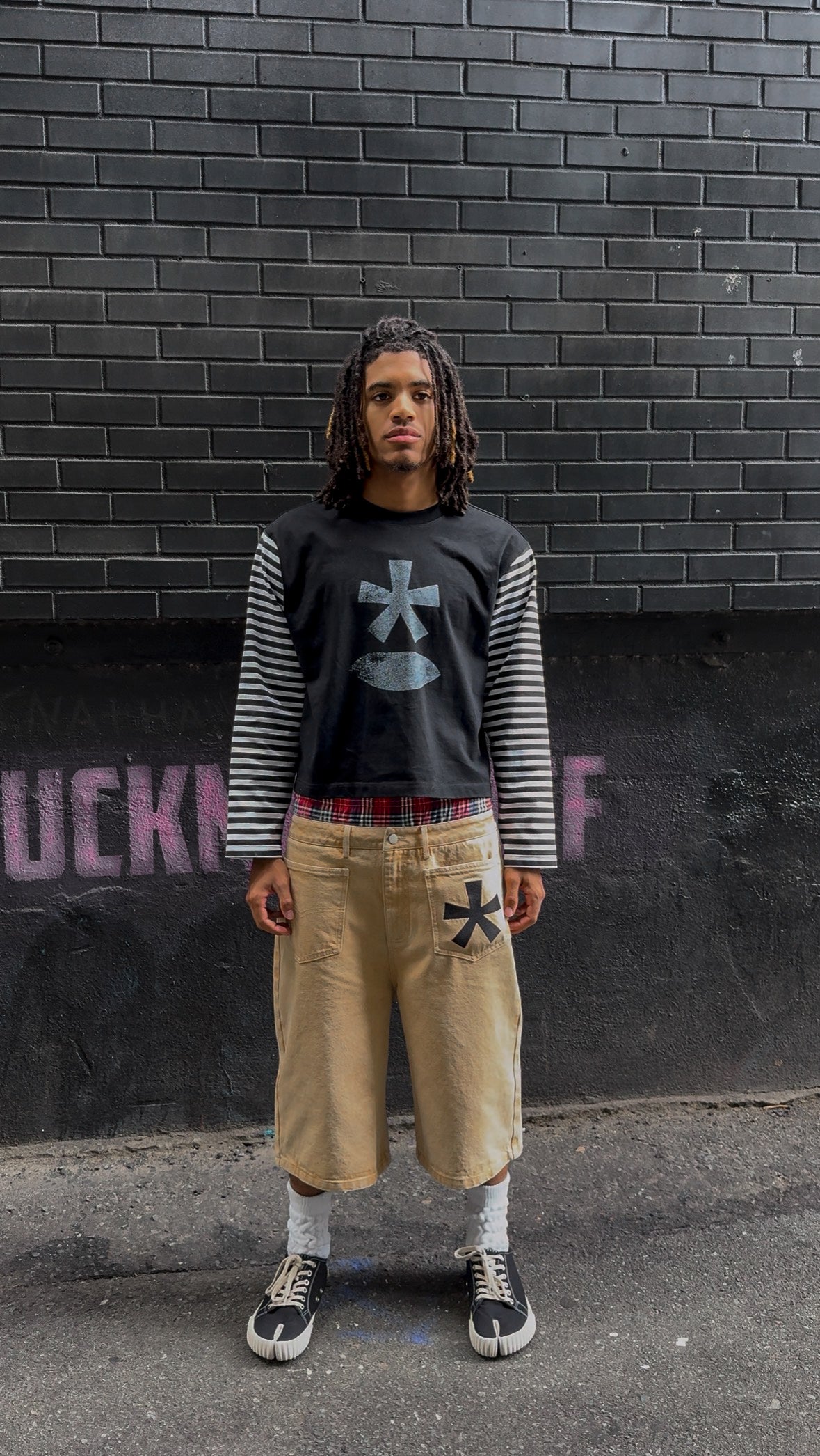 "Hidden Layers" Cropped Long Sleeve